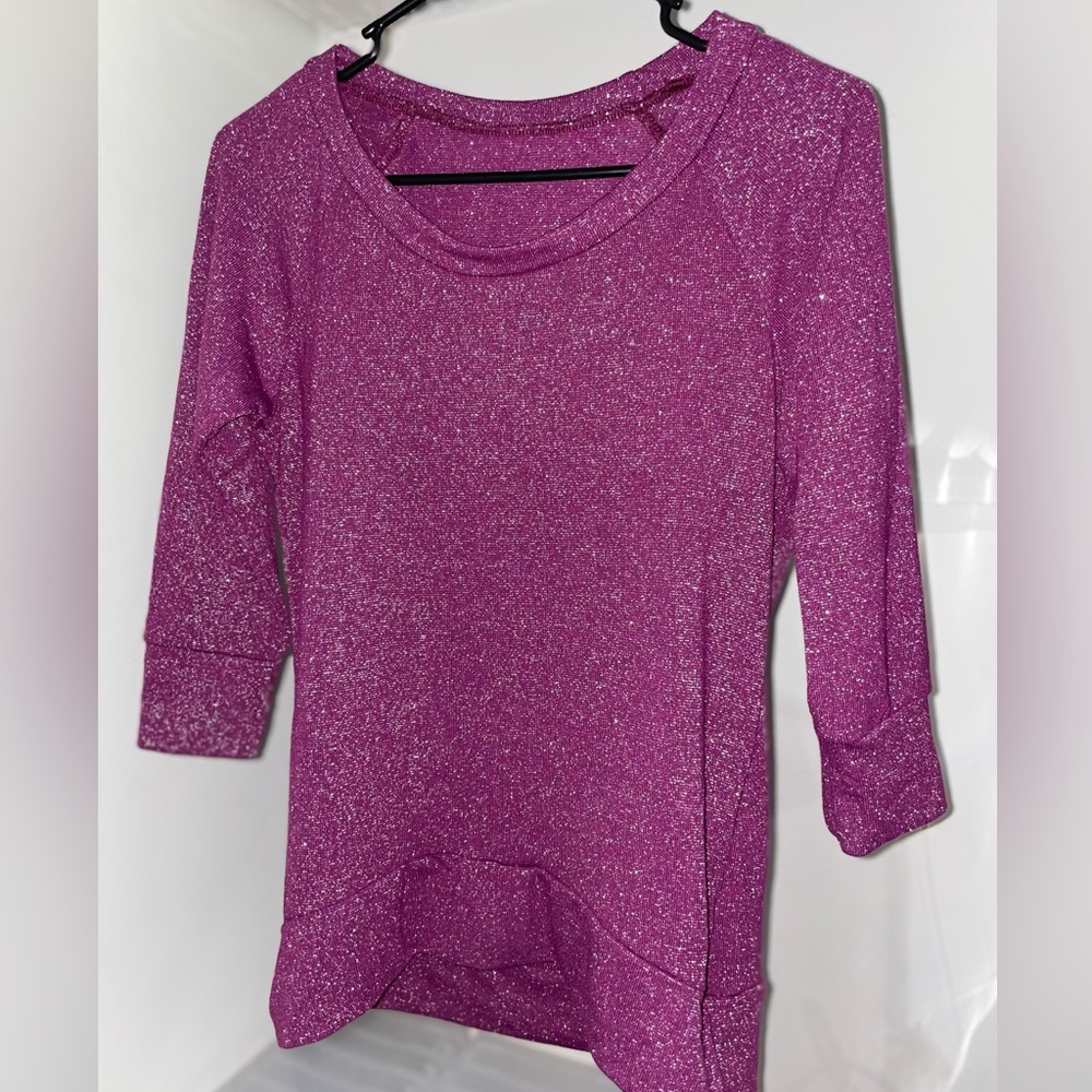 Burgundy 3/4 Sleeve Women’s Sweater NWOT